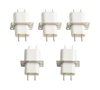CashMuch Conector de filamento magnético de horno de 4 pines, convertidor de enchufe de corriente Ic blanco para Galanz, para Haier y otras marcas de ondas OEM, paquete de 5