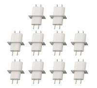 CashMuch Conector de filamento magnético de horno de 4 pines, convertidor de enchufe de corriente Ic blanco para Galanz, para Haier y otras marcas de ondas OEM, paquete de 5