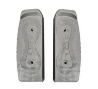 CashMuch Elíptica para pedales de máquina, par de 2, PPS para material, para interior para bicicletas y entrenadores elípticos, negro o gris