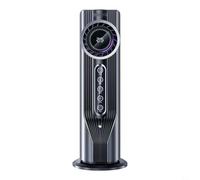 CashMuch Enfriador de aire portátil 3 en 1 y humidificador con ventilador, funcionalidad silenciosa por debajo de 35 dB para uso doméstico y de oficina (negro)