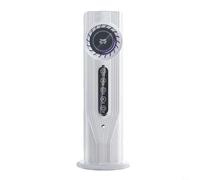 CashMuch Enfriador de aire portátil 3 en 1 y humidificador con ventilador, funcionalidad silenciosa por debajo de 35 dB para uso doméstico y de oficina (blanco)