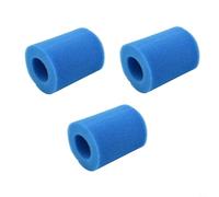 CashMuch Filtro de espuma lavable 58094 para piscinas tipo II, cartucho de filtro de repuesto para purificador de agua, accesorio de mantenimiento (3 piezas)