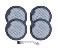 CashMuch Filtro lavable de alta eficiencia para piezas de aspiradora Dreame H12 Dual M13 Pro, para repuesto de trampa de polvo con cepillo de mantenimiento (paquete de 4)