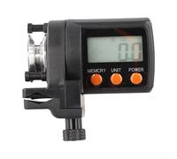 CashMuch High for Precision Line Counter Digital Pesca Contador de Línea de Pesca Deportes al Aire Libre Abrazadera de Caña de Pescar Wear-Ant Alloy Turn
