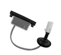 CashMuch Interruptor de portón trasero para Hyundai I30 Fd Estate Nty 2007-2012, compatible con OEM 81260-2L000 y Ezc-Hy-720, negro Ic + interruptor de botón de maletero de metal para reacción