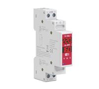 CashMuch Interruptor de relé WiFi Tuya 2P de 18 mm con carga de 16 A, monitoreo de consumo de energía en tiempo Rl, para temporizador automático y protección de seguridad, compatible con la aplicación