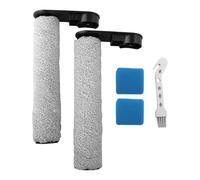CashMuch Juego de 5 accesorios para aspiradora para cepillo y esponja New430Bl y para Jonr Ed12, rodillo de franela suave de alta densidad con herramienta de limpieza, juego de accesorios de 5 piezas