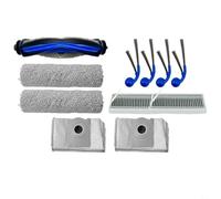 CashMuch Kit de accesorios para aspiradora robot de 35 piezas para ECOVACS T80 y T80 para OMNI, cepillo principal, cepillos laterales, rodillos, filtros bolsas de polvo, juego de piezas de limpieza
