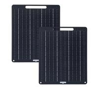 CashMuch Kit de cargador de panel solar portátil de 10 W con salida USB para acampar al aire libre, panel monocristalino flexible para smartphones y dispositivos USB