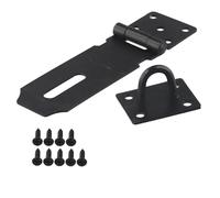 CashMuch Kit de cerrojo de puerta de acero inoxidable, antirrobo de 3/4/5 pulgadas, bloqueo plegable Le Ate con tornillos para el hogar, baño, hotel, dormitorio y sala de estar