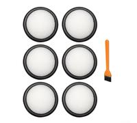 CashMuch Kit de filtros de repuesto para aspiradora INSE i5 con cable y para aspiradora inalámbrica V70, 7 piezas con cepillo de limpieza
