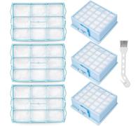 CashMuch Kit de filtros para Siemens Vs06G Vs06B Vs06C Vsz3 y para Bosch Bsg6 Bsgl3, incluye 3 filtros HEPA + 3 filtros de protección de motor + 1 cepillo de sujeción, serie Z3.0, Reaces 00578863 0061