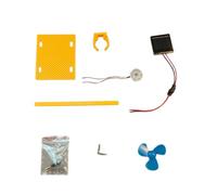 CashMuch Kit de generador de turbina eólica de 12 V CC, motor de 0 a 20 V, dínamo pequeño para proyectos de energía eólica con 3 cuchillas y conexión de panel solar, calefacción y refrigeración para