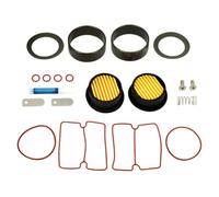 CashMuch Kit de reparación de compresor de aire silencioso con cilindro de 1100 W, pistón, sellos y filtro para anillo