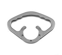 CashMuch Mango de agarre para tanque de pasajeros de motocicleta de aleación de aluminio CNC para Yamaha Fz1 Fz6 R1 R6, barra de agarre de seguridad, negro/plateado/rojo/azul