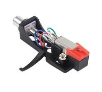 CashMuch Moving Magnet - Cartucho de teléfono con soporte para lápiz capacitivo para Lp Rord Ayer, compatible con Tarms en forma de S y rectos, fuerza ajustable de 1,5 G-2G, terminales dorados, negro