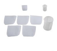 CashMuch Pack de 5 filtros de tela para aspiradora BCL180W XLC02 LC01 robot prefiltro reutilizable alta absorbencia fácil de limpiar piezas de mantenimiento