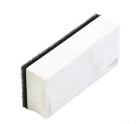 CashMuch Paquete de 10 almohadillas de esponja aplicadoras de revestimiento de cerámica para nano cera, almohadillas de pulido de espuma EVA de alta densidad para detalles de automóviles, blanco y