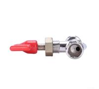 CashMuch Paquete de 2 accesorios para compresor de aire, válvula manual con mango en T, interruptor roscado para compresor de aire, construcción de plástico y metal