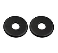 CashMuch Paquete de 2 cubiertas de tubo de radiador Ic, diámetro exterior de 70 mm con agujero interior de 15 mm, sobre tuberías existentes para agua, gas, Hting y tuberías de drenaje, instalación