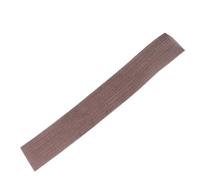 CashMuch Paquete de 20 hojas de papel de lija seco de cuadrícula flocada de 70 x 420 mm para bloque de molienda manual, color rojo