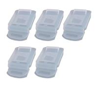 CashMuch Paquete de 3/5/10 protectores antipolvo ABS para Makita BL1830 BL1840 BL1850 BL1860 BL1890 14.4V 18V Li-ion Protección de contacto