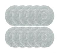 CashMuch Paquete de 4/10 paños de repuesto para fregona Cecotec para Conga X100 y para aspiradoras X-Treme Robot, almohadillas de microfibra, para fregar y limpiar el suelo eficientemente (paquete de