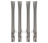 CashMuch Piezas de repuesto de tubo de quemador de parrilla de barbacoa de acero inoxidable compatibles con Nexgrill 720-0783E/0830A/0830D/0830H, Bbq Pro 122.47207610/122.57901710, Members Mark 720