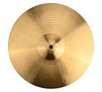 CashMuch - Platillos de percusión profesionales de latón, tono vibrante y resonancia fuerte para Splash Crash Hi-Hat, accesorios de tambor dorado brillante, varios tamaños disponibles (12 pulgadas)