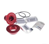 CashMuch Práctico y eficiente 23, 23, 19, 6 mm, aleación de aluminio MTB, para bicicleta, carretera, para bicicleta, horquilla, auriculares, expansor de vástago de tuerca de estrella