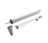 CashMuch Puerta automática con amortiguador neumático silencioso para inodoros domésticos y públicos, hecho de aleación de aluminio de calidad H, velocidad de canto ajustable