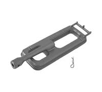 CashMuch Quemador de parrilla de acero inoxidable 304 de 40,1 x 12,06 cm para piezas de repuesto para barbacoa, distribución eficiente del calor con pasador de bloqueo