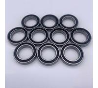 CashMuch Rodamientos de bolas Mtb sellados de goma para bicicleta, tamaño a elegir Mtb para rodamientos de acero de bicicleta, paquete de 2/10 unidades 61802 2Rs calidad 15 x 24 x 5 mm