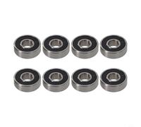 CashMuch Rodillo aerodinámico con el juego de 8 ruedas Abec11 de alta velocidad perfectamente diseñadas para actividades de patinaje