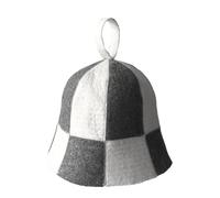 CashMuch Sombrero de sauna para hombre, 100% fieltro estilo piloto para protección R y cuero cabelludo, accesorio de sauna de retención Ht para un uso cómodo al aire libre en spa y bienestar