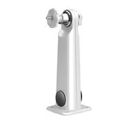 CashMuch Soporte de pared ajustable de 180° con gestión de cables, construcción de aleación de aluminio, para una configuración segura y ordenada del hogar u oficina