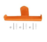 CashMuch Soporte de pared para soplador de mochila con construcción de acero de alta resistencia y revestimiento protector naranja, compatible con Stihl Bg-50, Bg-56, Bg-66, Bg-86 Series y otras