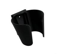 CashMuch Soporte de pared que ahorra espacio para aspiradoras de batería inalámbricas, soporte estable con fijación de doble tornillo para organización ordenada del hogar, diseño curvado elegante