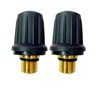 CashMuch Tapa de válvula de seguridad de latón para Karcher 4.590-105.0 piezas de limpiador de vapor, con junta tórica negra 6.363-279.0 para SC1 SC2 SC3 Series (paquete de 2)