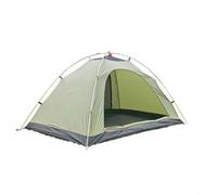 CashMuch Tienda de campaña ligera autosuficiente para 2 personas, marco de aluminio impermeable suelo Oxford para senderismo, mochileros (verde)