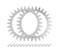 CashMuch TLYA-01 - Juego de accesorios para cortacésped robótico, compatible con la serie SA/S/SE Classic NX, fabricado en acero