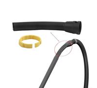 CashMuch Uum - Mango limpiador de repuesto con agarre ergonómico antideslizante, diámetro final de 35 mm, para modelos Karcher Nt20/Nt30/Wd1/Wd2/Wd3 y Mv3-Mv6 Series en negro