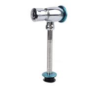 CashMuch Válvula de descarga manual de orinal con apagado automático de retardo, botón de aleación de ahorro de agua para baños públicos y baños