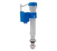 CashMuch Válvula de llenado de cisterna de inodoro G1/2 altura de entrada inferior ajustable nivel de agua entrada silencioso ahorro de plástico para el baño
