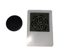 CashMuch Visualizador de campo electromagnético, detector de tarjetas de membrana para investigación científica, control de calidad y fines educativos, 100 x 150 mm, verde oscuro