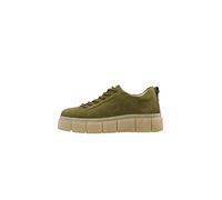 Ca'Shott A/S Casflora Lace Shoe Suede, Zapatillas Mujer, Verde Oliva, 38 EU