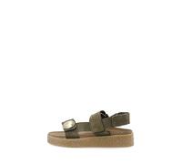 CA'SHOTT A/S Sandalias de mujer Casdagmar Sporty Suede, verde oliva, 42 EU
