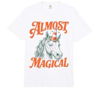 Casi mágico Divertido Caballo Unicornio Ecuestre Comfort Colors Adult Heavyweight T-Shirt