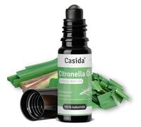 Casida Aceite aromático de citronela Roll On [100% NATURREIN] para mosquitos - Roll On con aceite de citronela - 2 en 1: fragancia y cuidado, de farmacia 10 ml
