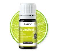 Casida Aceite de lima orgánico para uso oral, calidad alimentaria, 100% puro, de cultivo ecológico, vegano, sin aditivos, 5 ml